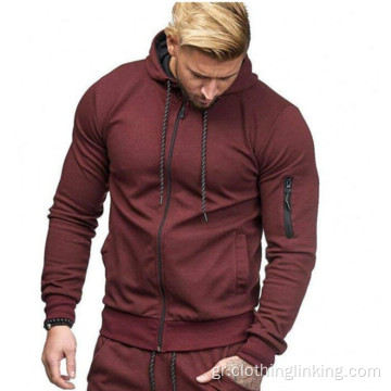 Ανδρικά αθλητικά ρούχα Full Zip-Up Hoodie